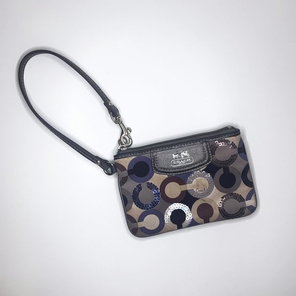COACH WRISTLET • Poppy collection with Sequins - Picture 1 of 6